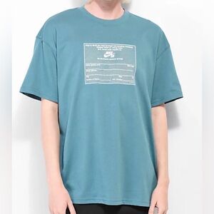 Nike SB Magazine Card Mineral Teal T-Shirt
